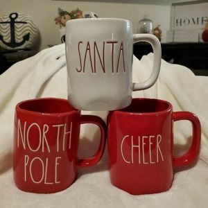 Rae Dunn Christmas Mugs Bundle